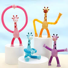 زرافه بلاستيك لعبه